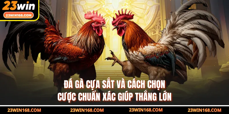Đá Gà Cựa Sắt Và Cách Chọn Cược Chuẩn Xác Giúp Thắng Lớn